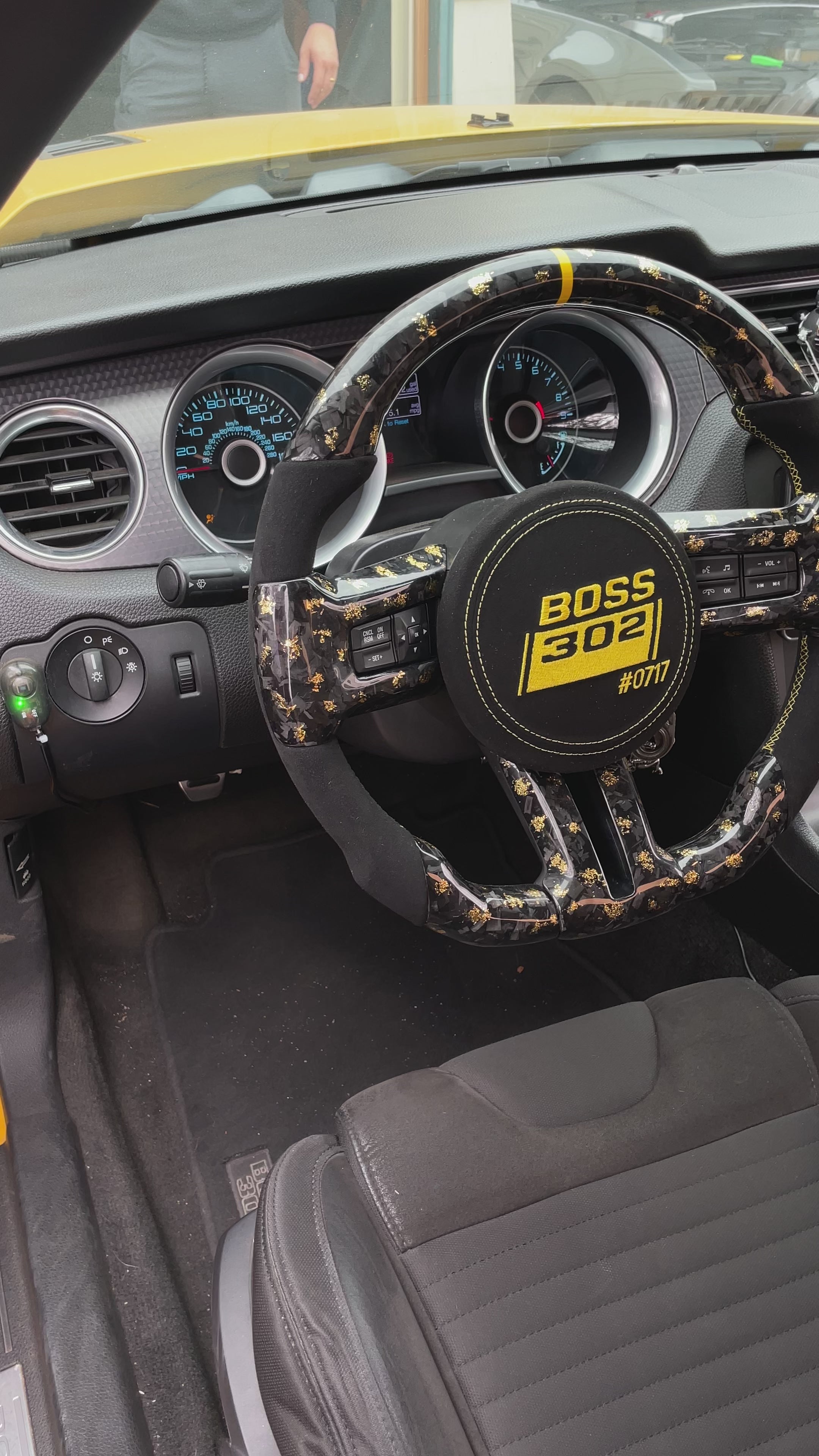 2010-2014 S197 Ford Mustang Steering Wheel
